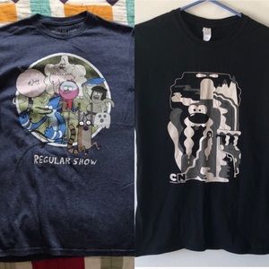 Three graphic T-shirts bundle
